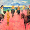Paul Gauguin - Horseman on the Beach I