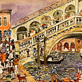 The Rialto Bridge, Venice